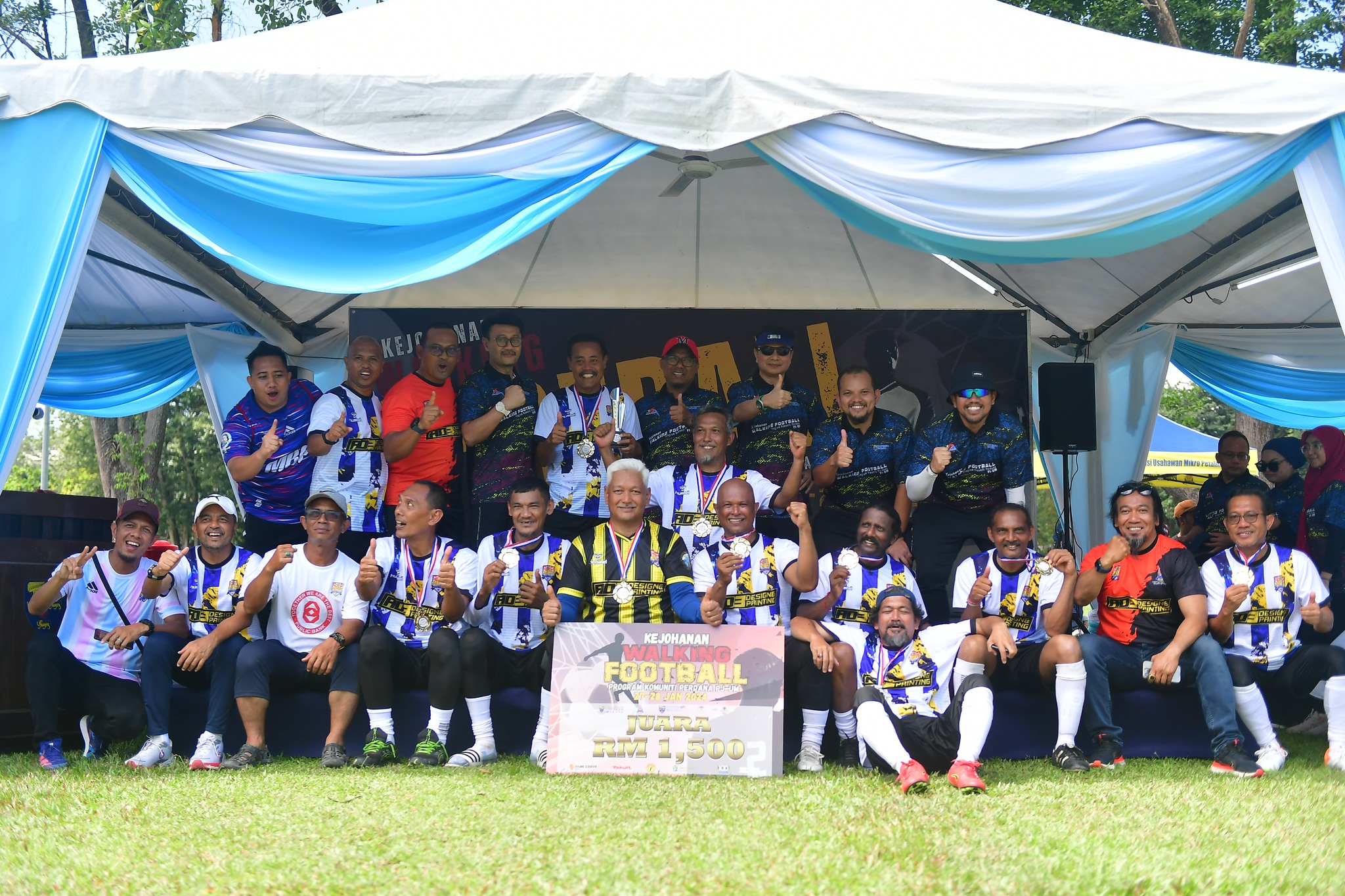 Hari Sukan Negara Walking Football Tournament